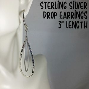 Sterling Silver Drop Earrings